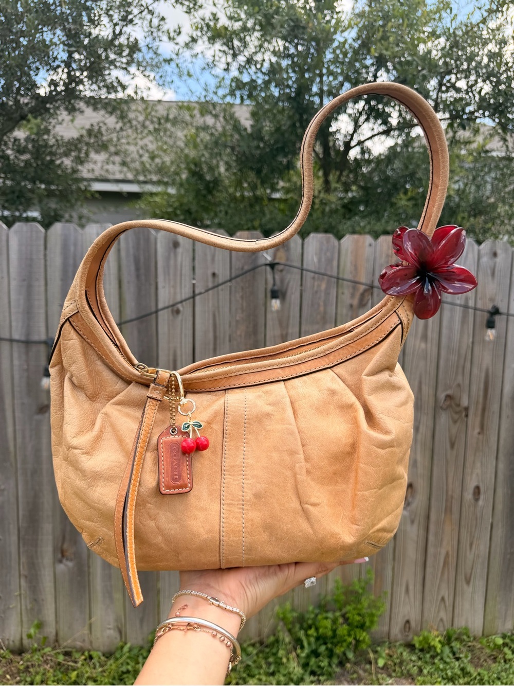 Sold COACH Ergo Brown Hobo Shoulder Bag Authentic Vintage Y2K - Picture 7 of 13